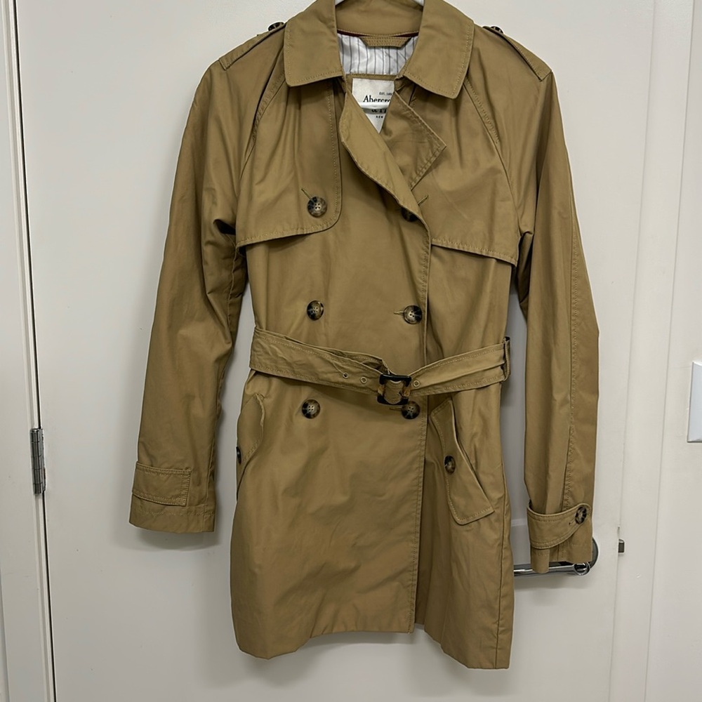 Abercrombie & Fitch Khacki Trench Coat